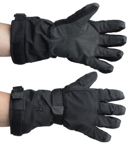 Outdoor Research Kodiak Gore-Tex Gloves (EWDG), Black, surplus